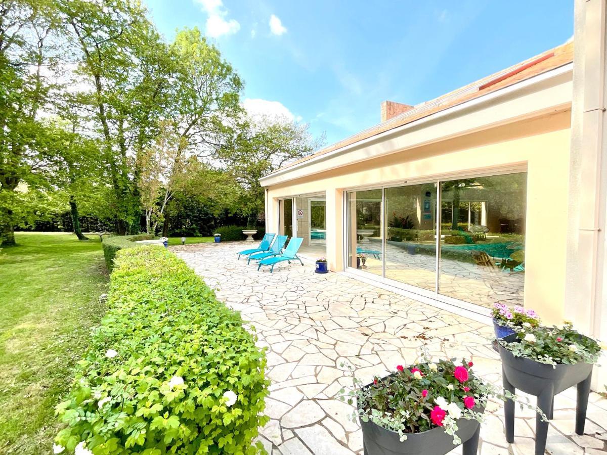 Les Jardins De La Muse, Piscine Couverte, Spa Et Fitness Basse-Goulaine Exterior foto
